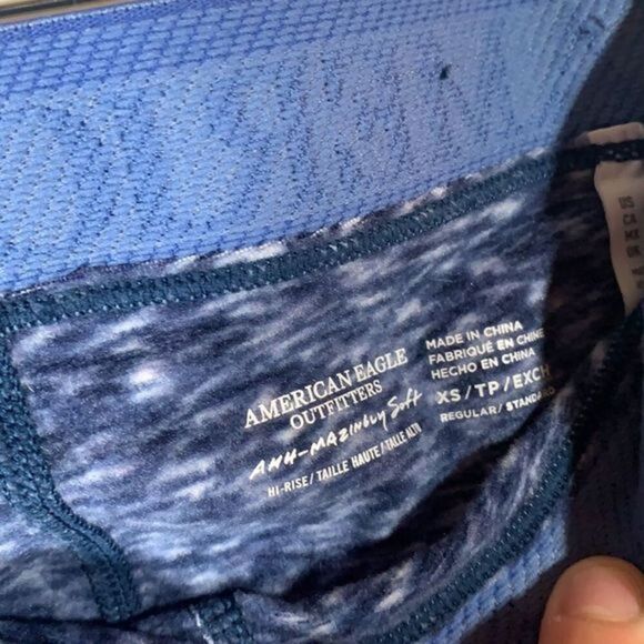 American Eagle Blue Soft Leggings - Picture 6 of 7
